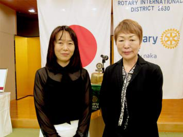 岩田優画様と篠田会長