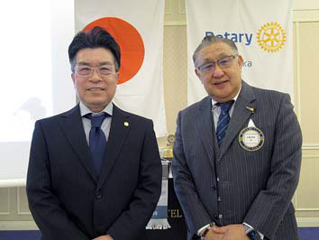 辻 昌宏様と大橋会長